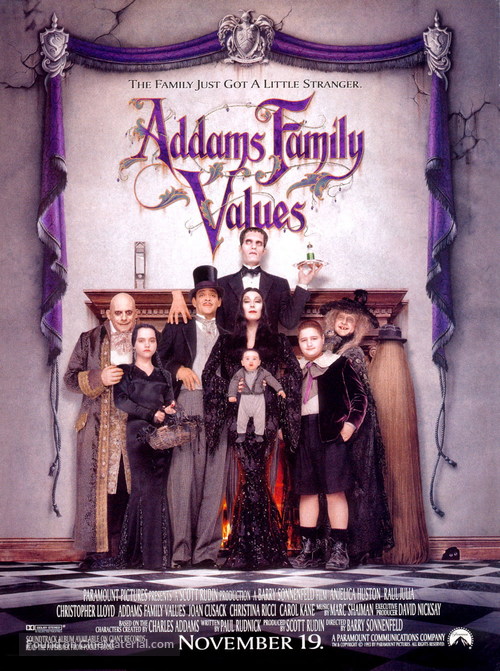 Addams Family Values - Movie Poster