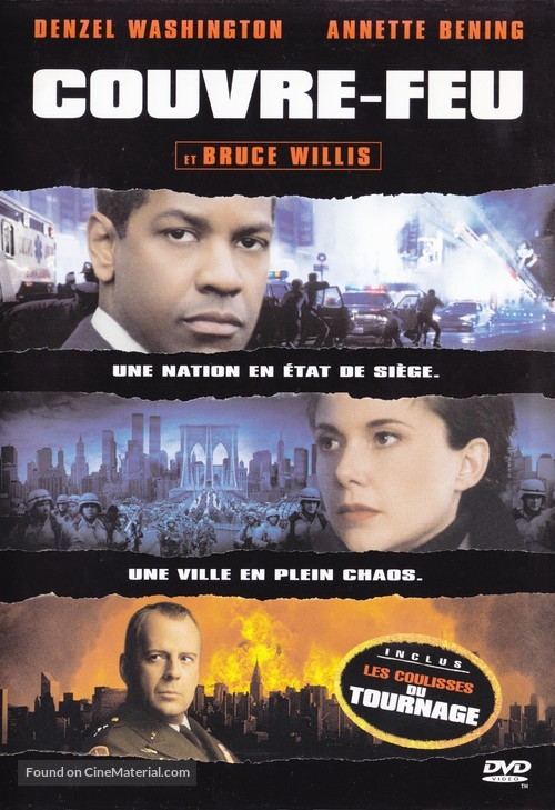 The Siege - French DVD movie cover