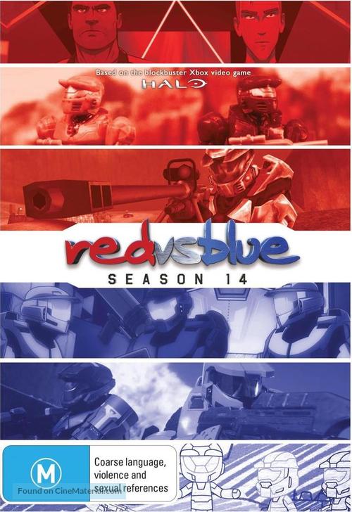 &quot;Red vs. Blue: The Blood Gulch Chronicles&quot; - Australian DVD movie cover