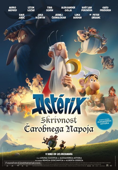 Ast&eacute;rix: Le secret de la potion magique - Slovenian Movie Poster
