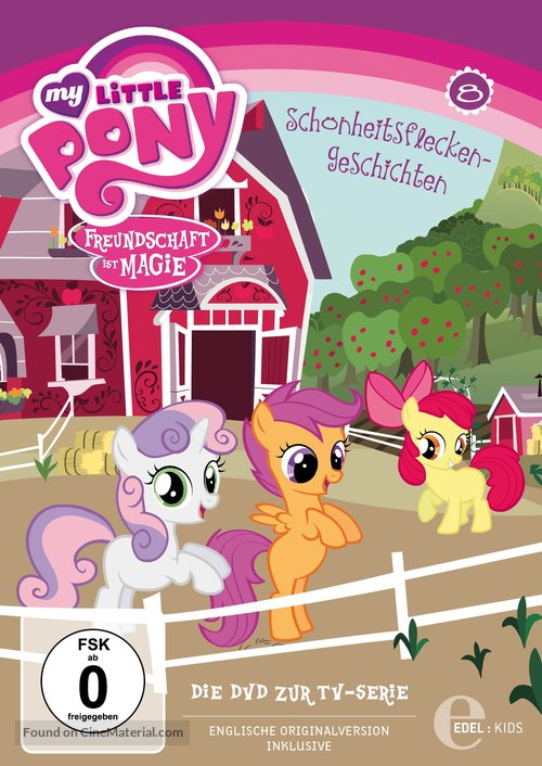 &quot;My Little Pony: Friendship Is Magic&quot; - German DVD movie cover