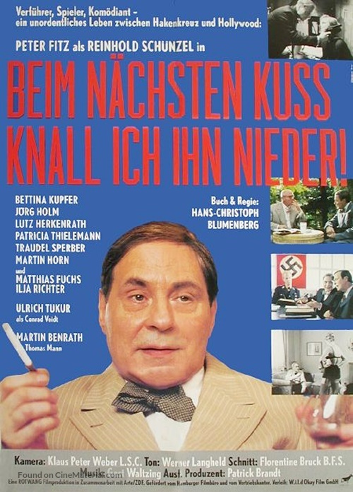 Beim n&auml;chsten Ku&szlig; knall ich ihn nieder - German Movie Poster