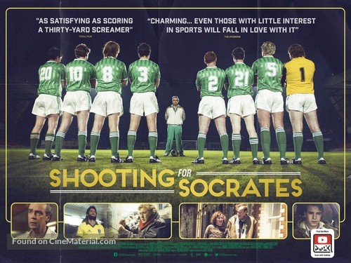 Shooting for Socrates - British Movie Poster