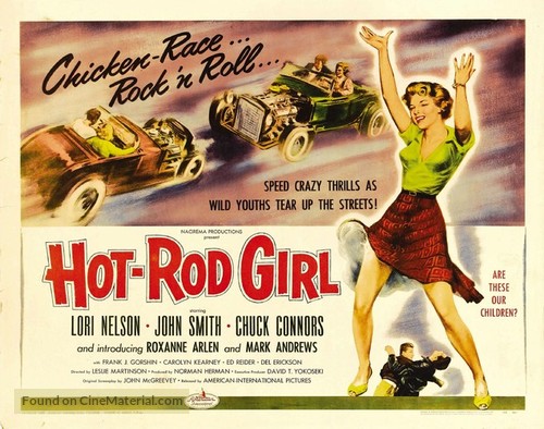 Hot Rod Girl - Movie Poster
