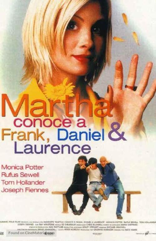 Martha, Meet Frank, Daniel and Laurence - Spanish Movie Poster