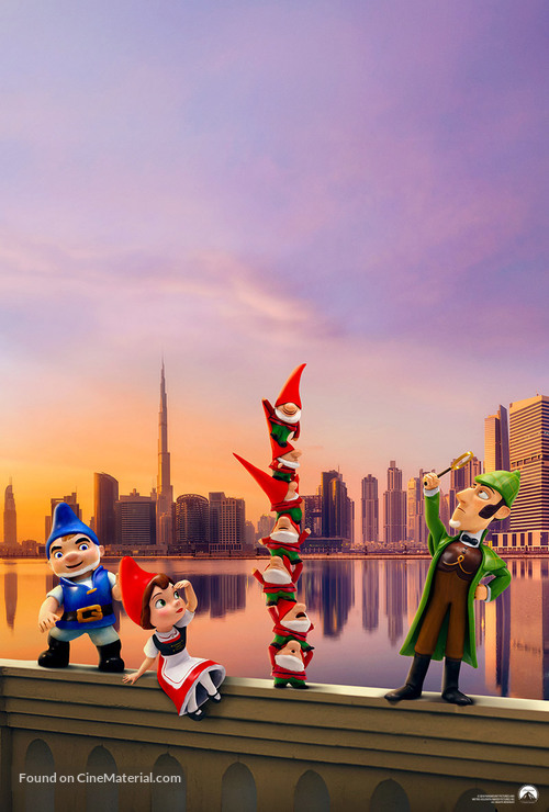 Sherlock Gnomes - Saudi Arabian Movie Poster