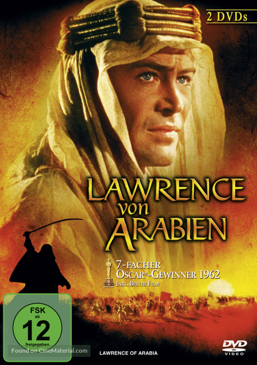 Lawrence of Arabia - German DVD movie cover