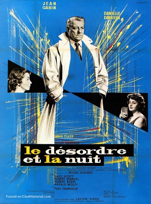 D&eacute;sordre et la nuit, Le - French Movie Poster