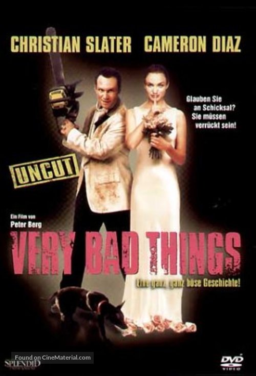Very Bad Things - German DVD movie cover