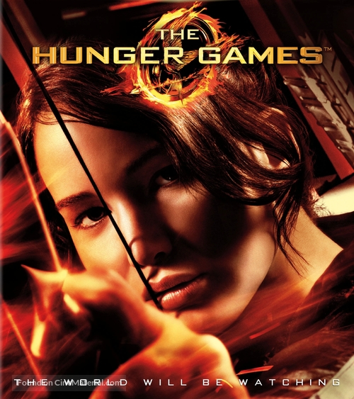 The Hunger Games - Blu-Ray movie cover