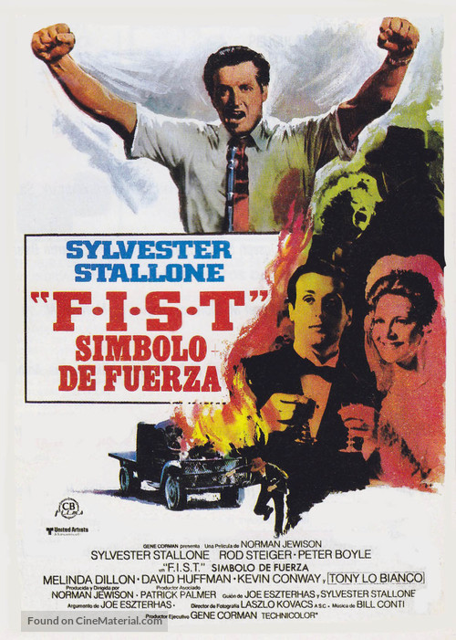 Fist - Spanish Movie Poster