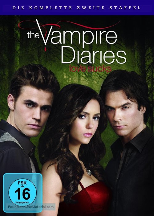 &quot;The Vampire Diaries&quot; - German DVD movie cover