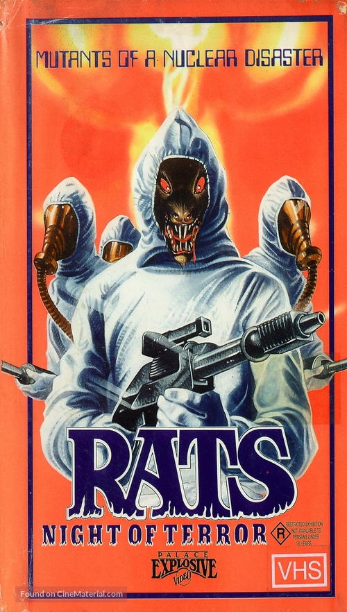 Rats - Notte di terrore - Australian VHS movie cover