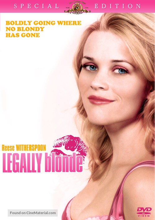 Legally Blonde - DVD movie cover