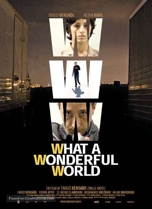 WWW: What a Wonderful World - Danish Movie Poster