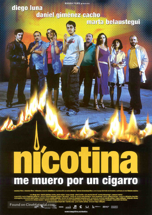 Nicotina - Spanish Movie Poster
