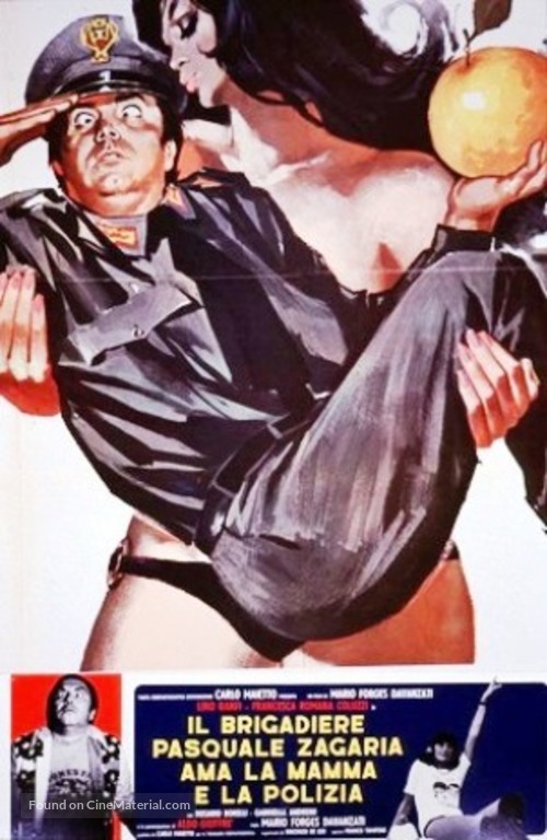 Il brigadiere Pasquale Zagaria ama la mamma e la polizia - Italian Movie Poster