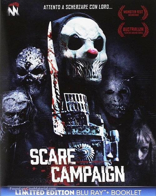 Scare Campaign - Italian Blu-Ray movie cover