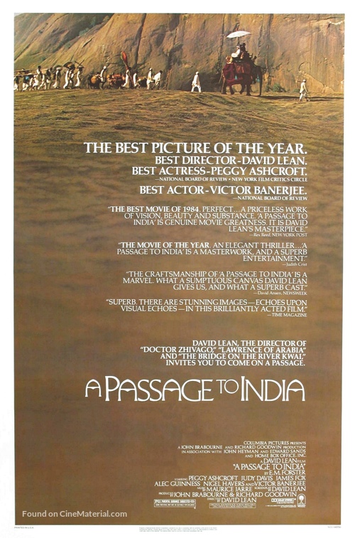 A Passage to India - Movie Poster