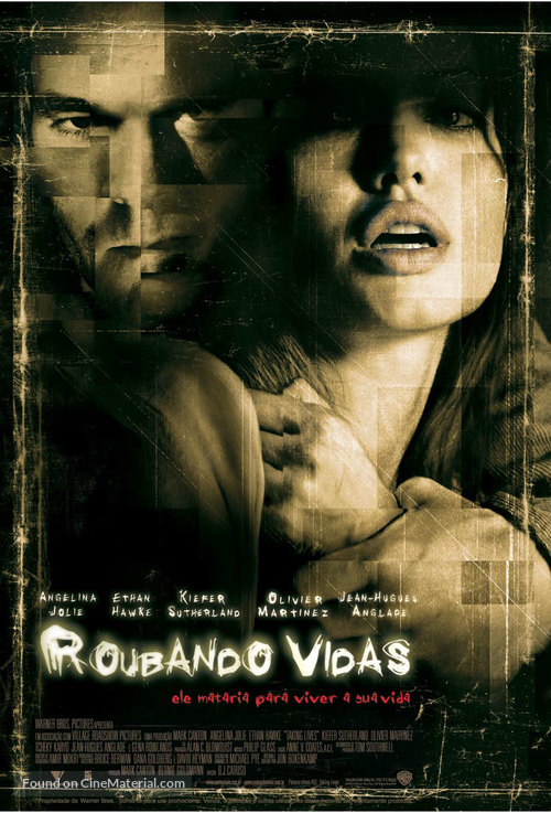 Taking Lives - Brazilian Movie Poster