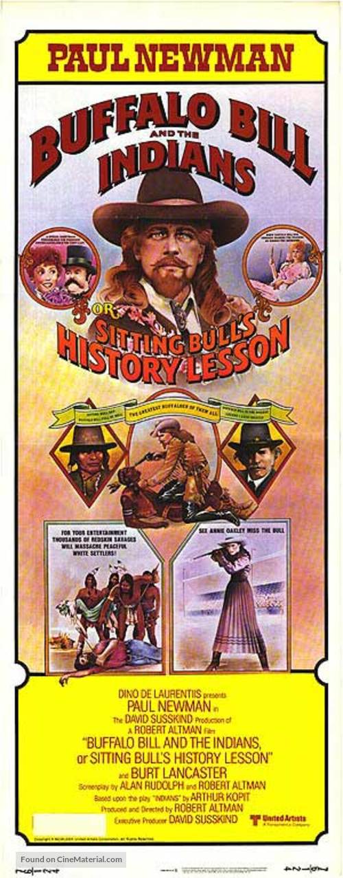 Buffalo Bill and the Indians, or Sitting Bull&#039;s History Lesson - Movie Poster