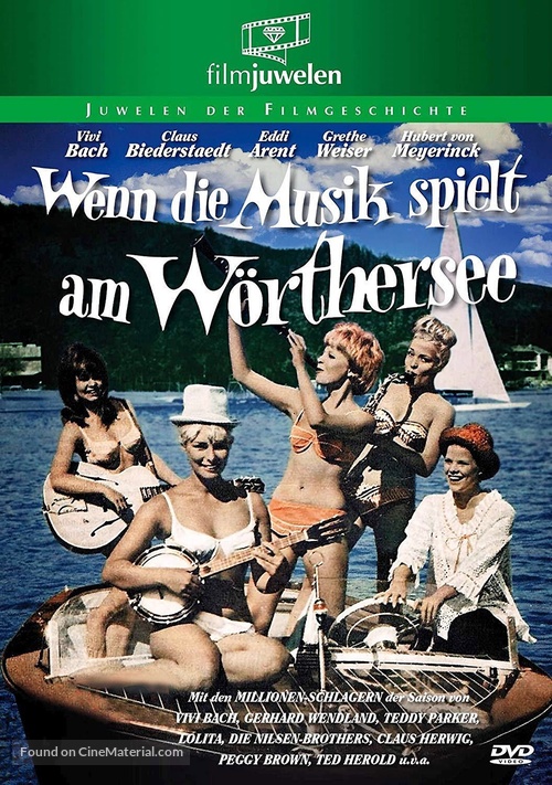 Wenn die Musik spielt am W&ouml;rthersee - German DVD movie cover