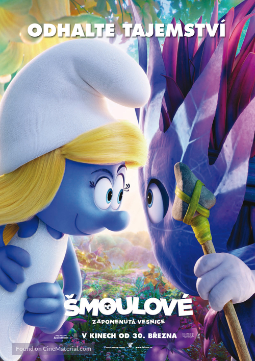 Smurfs: The Lost Village - Czech Movie Poster