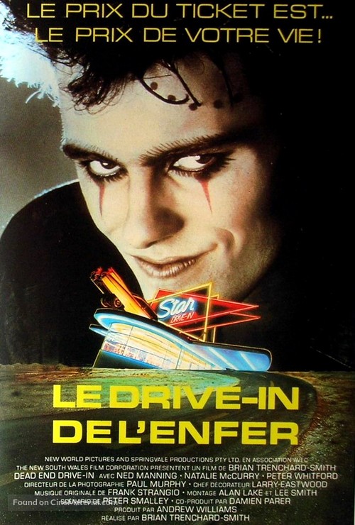 Dead-End Drive In - French VHS movie cover