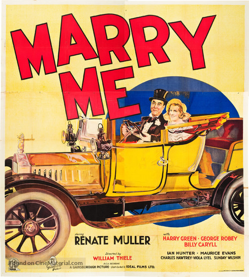 Marry Me - British Movie Poster