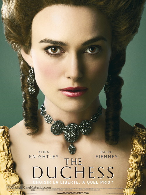 The Duchess - French Movie Poster