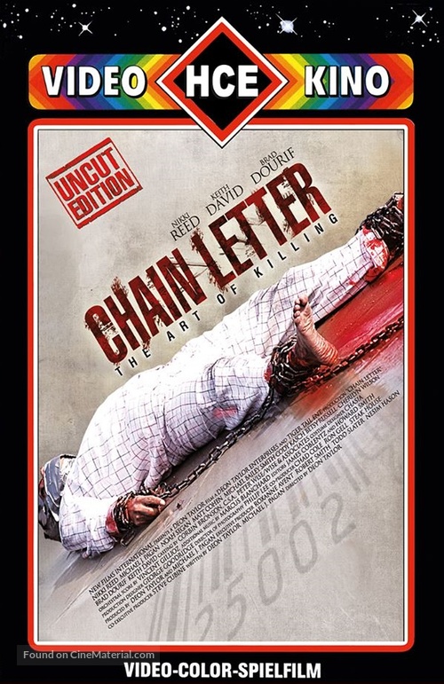 Chain Letter - German Blu-Ray movie cover