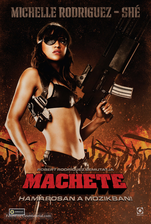 Machete - Hungarian Movie Poster