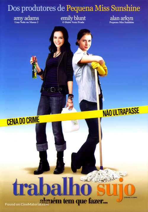 Sunshine Cleaning - Brazilian DVD movie cover