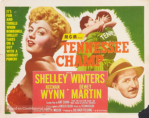Tennessee Champ - Theatrical movie poster