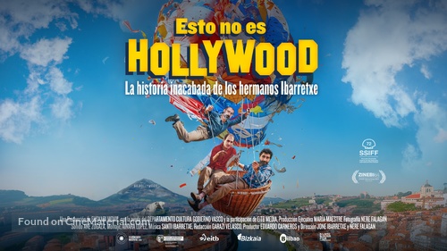 Esto no es Hollywood (La historia inacabada de los hermanos Ibarretxe) - Spanish Movie Poster