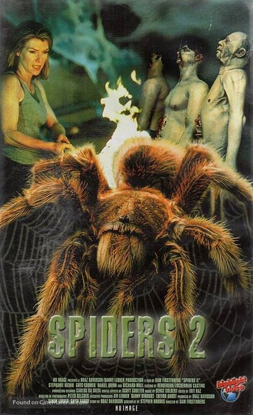 Spiders II: Breeding Ground - German VHS movie cover