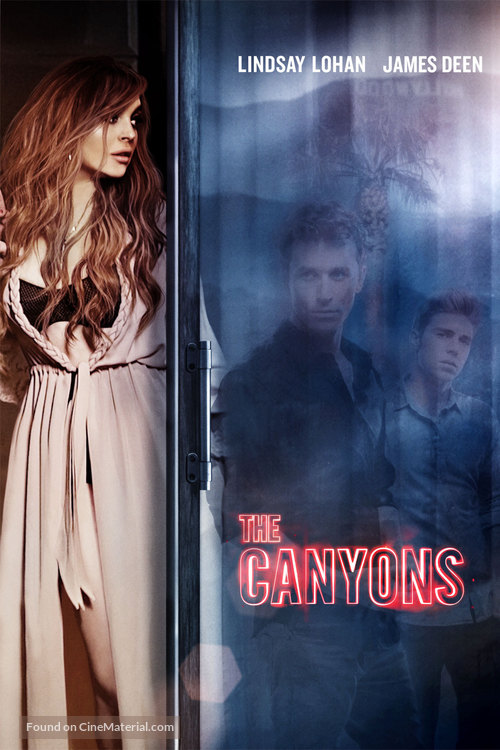 The Canyons - DVD movie cover