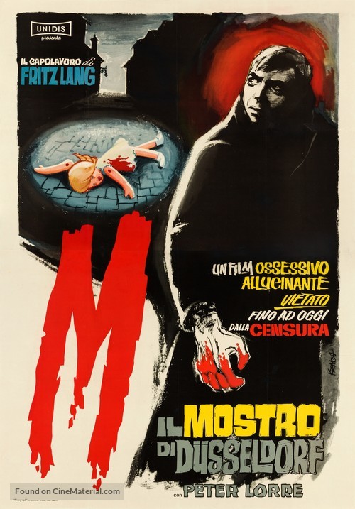 M - Italian Movie Poster