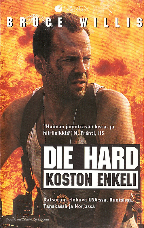 Die Hard: With a Vengeance - Finnish VHS movie cover