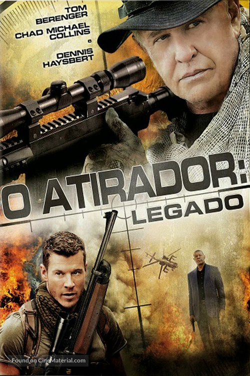 Sniper: Legacy - Portuguese DVD movie cover