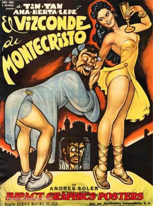 El Vizconde de Montecristo - Spanish Movie Poster