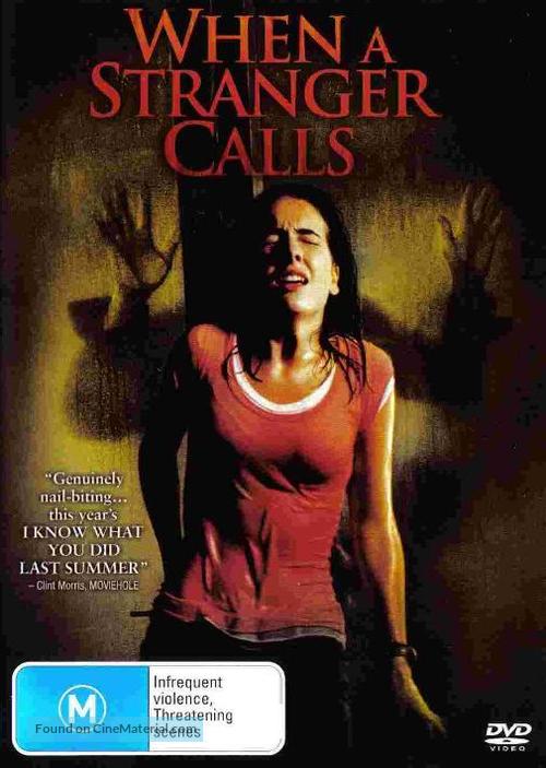 When A Stranger Calls - Australian Movie Cover