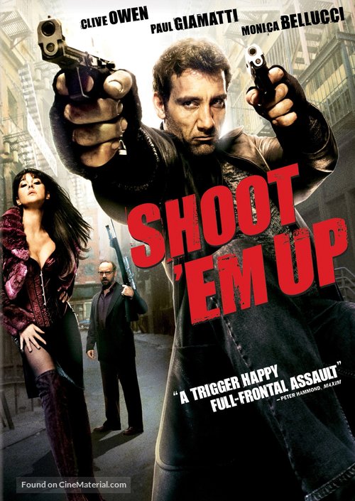 Shoot &#039;Em Up - DVD movie cover