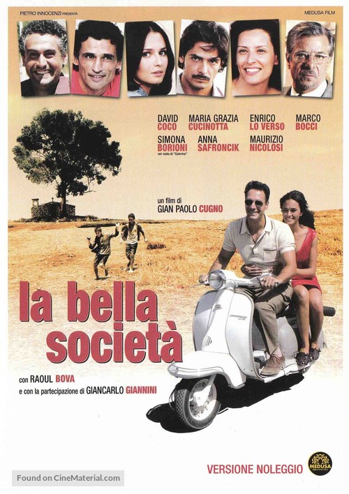 La bella societ&agrave; - Italian Movie Cover
