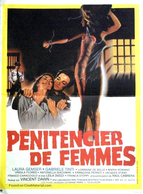 Violenza in un carcere femminile - French Movie Poster