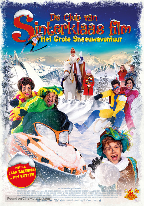 De Club van Sinterklaas Film: Het Grote Sneeuwavontuur - Dutch Movie Poster