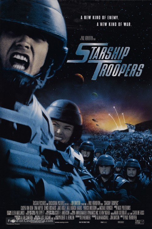 Starship Troopers - Theatrical movie poster
