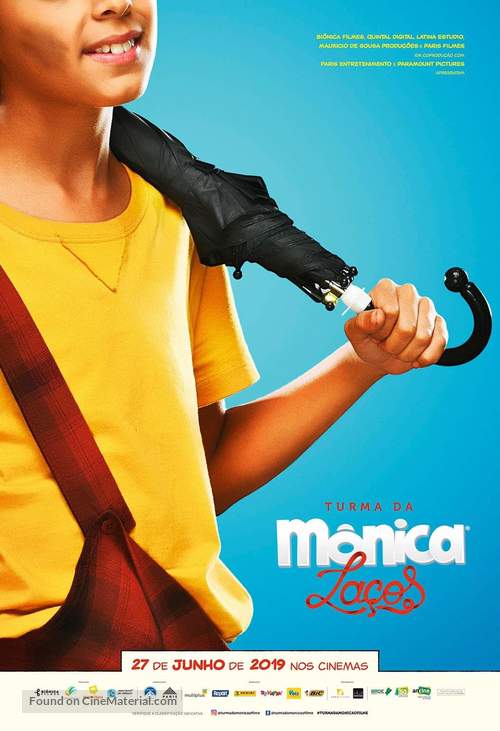 Turma da M&ocirc;nica: La&ccedil;os - Brazilian Movie Poster