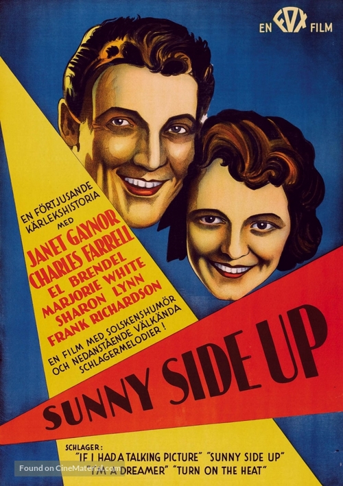 Sunny Side Up - Swedish Movie Poster