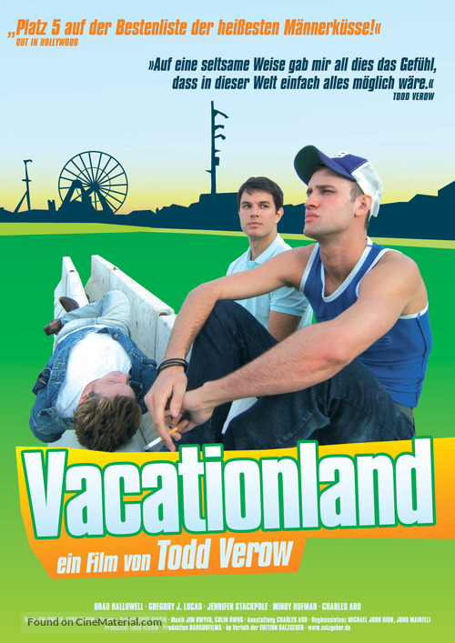 Vacationland - German Movie Poster